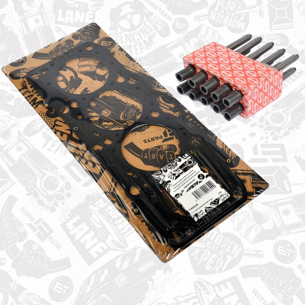 TH0029BT, Tetning, topplokk, Těsnění hl.válců 2,0TDI/síla 1,71mm/šrouby, ET ENGINETEAM, Audi Seat Skoda VW A6 Altea Octavia II Golf V 2,0 TDI BKD AZV 2005+, 03G103383AC, 68001272AA, MN980034, 03G103383B, 150.400, 61-33770-20, 876.751