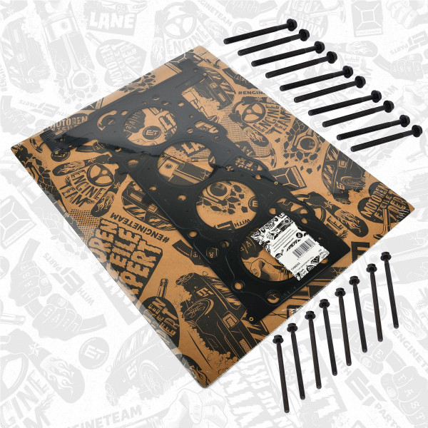 TH0033BT, Tetning, topplokk, Těsnění hl.válců 2,2TDCI/síla 1,15mm/šrouby, ET ENGINETEAM, Citroen Fiat Ford Peugeot Jumper Ducato Transit Boxer DRFA 4HG 2,2 HDI 2011+, 0209.ES, 1372297, 9660534980, 0209ES, 1830408, 6C1Q6051BB, 6C1Q6051BC, 156.210, 61-37365-10, 156.211