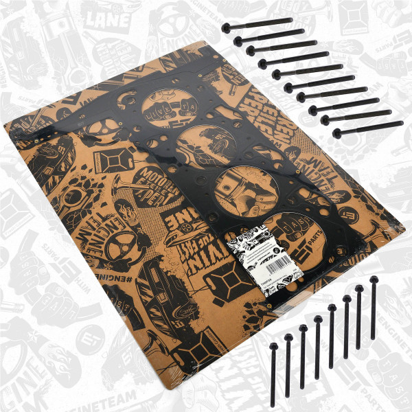 TH0038BT, Tetning, topplokk, Těsnění hl.válců 2,2TDCi/síla 1,20mm/šrouby, ET ENGINETEAM, Ford Transit Land Rover Defender 2,4 D4FA 2006+ , 1349876, LR004420, 5C1Q6051CA, 10138420, 122.212, 61-35420-20, 265.480, 265.481