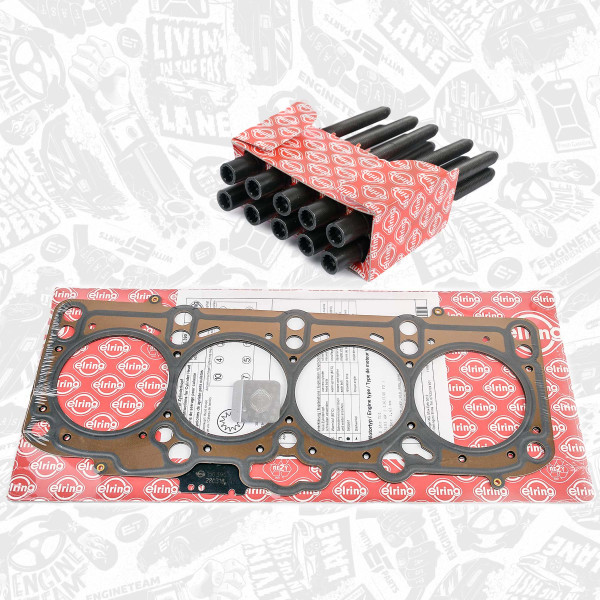 TH0074BTVR1, Tetning, topplokk, Těsnění hl.válců 2,0TDI/síla 1,63mm/2z./se šrouby, ET ENGINETEAM, Audi Seat Skoda VW A3 A3 quattro A4 A6 Altea XL Toledo Superb Octavia  Touran Passat Golf AZV BKD 2,0 TDI 2007+, 03G103383A, 03G103383AB, 03G103384, 068001457AA, 150.390, 61-33770-10, 876.761, 305.430