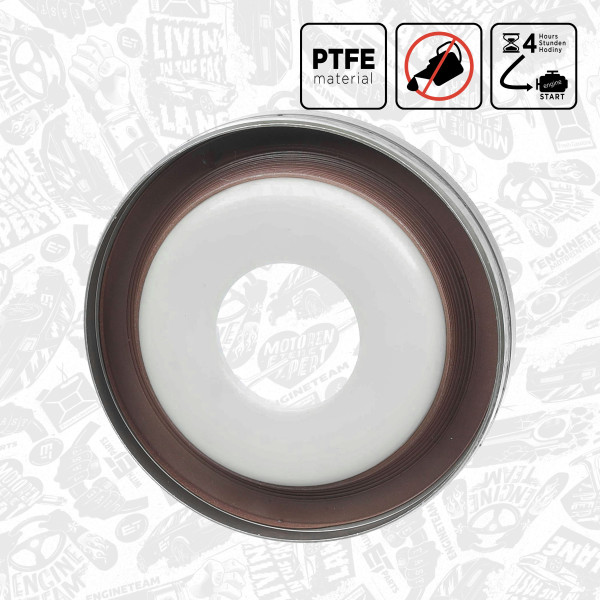 TM0053, Akseltetningsring, veivaksel, Gufero 48x65x10, ET ENGINETEAM, BMW Land Rover Wiesmann 3 (E46) 318 d 3 (E46) 320 i 3 (E46) 325 xi 3 kupé (E46) 330 Ci 5 (E39) 528 i 5 Touring (E61) 525 i Z4 Roadster (E85) 3.0 i Freelander MF5 MF3 2,0 CDTi 3,0 i 2006+, 11142247117, LUF100530, 11142249532, STC4397