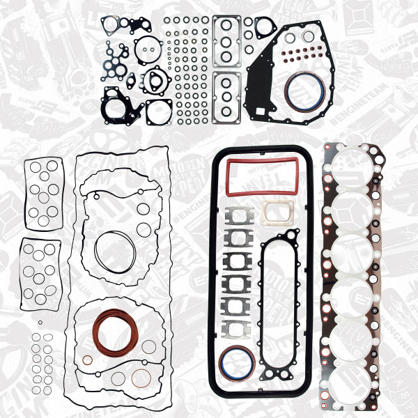 TS0005, Pakningsett komplett, motor, Těsnění-full set, ET ENGINETEAM, Iveco Stralis/EuroStar/EuroTech F3AE0681B/D/E 1993+, 500397665, 2996097, 01-33971-01, 200020, 649.890, 893010