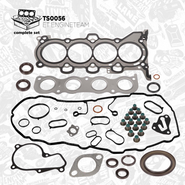 TS0056, Tetningssett, topplokk, Těsnění-full set, ET ENGINETEAM, 20910-2EA00, 209102EA00