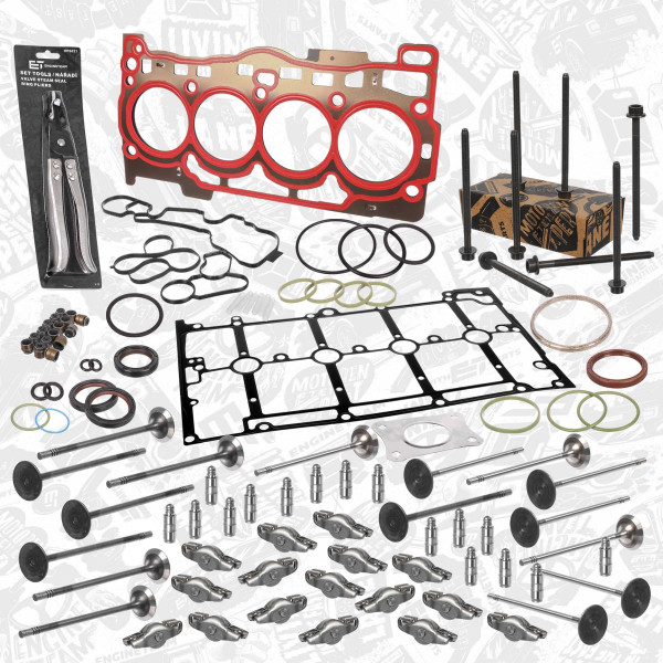 Tetningssett, topplokk - TS0071BTVR2 ET ENGINETEAM - WHT007089, WHT004926, 04E103383CC