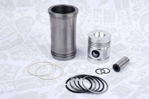 UV0016, Reparasjonssett, stempler/ sylinderløpbøssing, Assembly UŘ-I (5kr.) kom.47,80mm, ET ENGINETEAM, Zetor 2011/3011/4011/2511/4611/5511/5611/5647/5711/6711/6748, 3950116, 55010018, 55010305, 55010334, 57110019, 950116, 5950590, 93725960