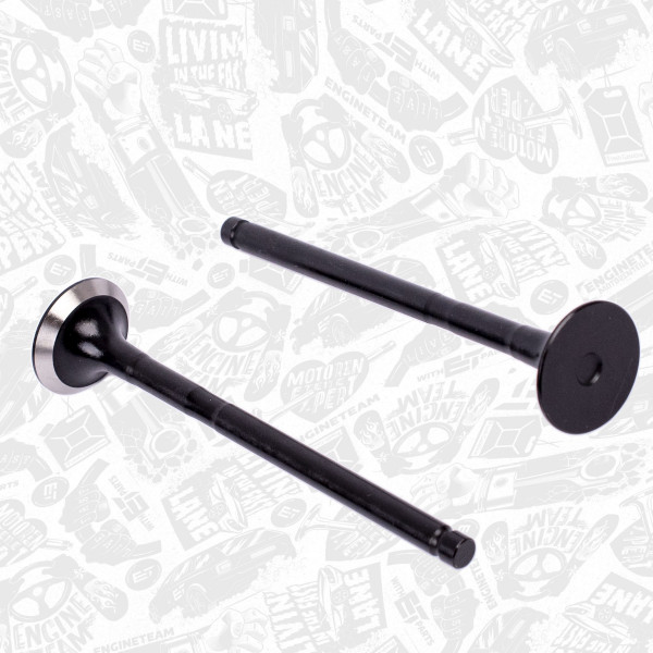 VE0108, Utløpsventil, Ventil výfuk.EX (1) 2,0D 16V, ET ENGINETEAM, 13715-27010, 711021, R6184/RNT, V94455