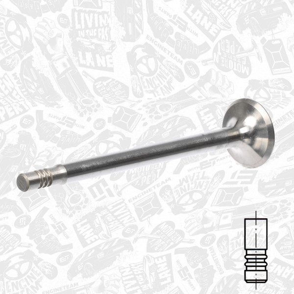 Utløpsventil - VE0123 ET ENGINETEAM - 6680500227, 261043, R6135/RCR