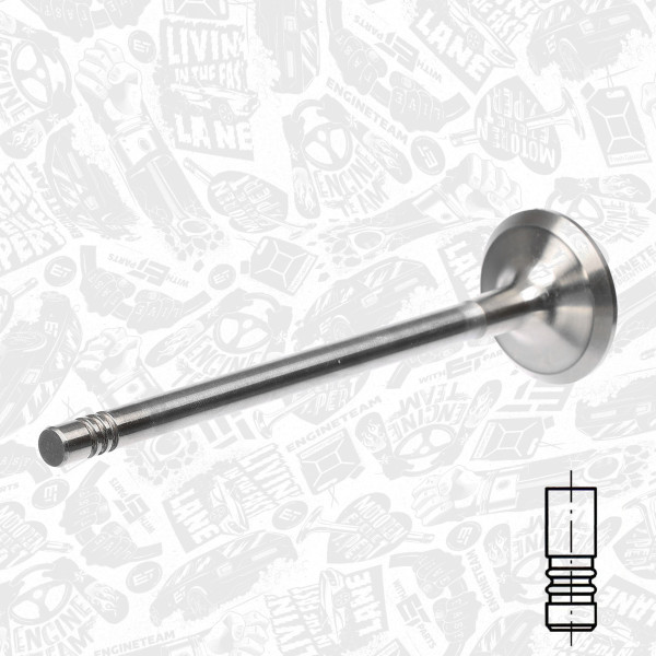 Utløpsventil - VE0154 ET ENGINETEAM - 1369831, 9454610, 9454609