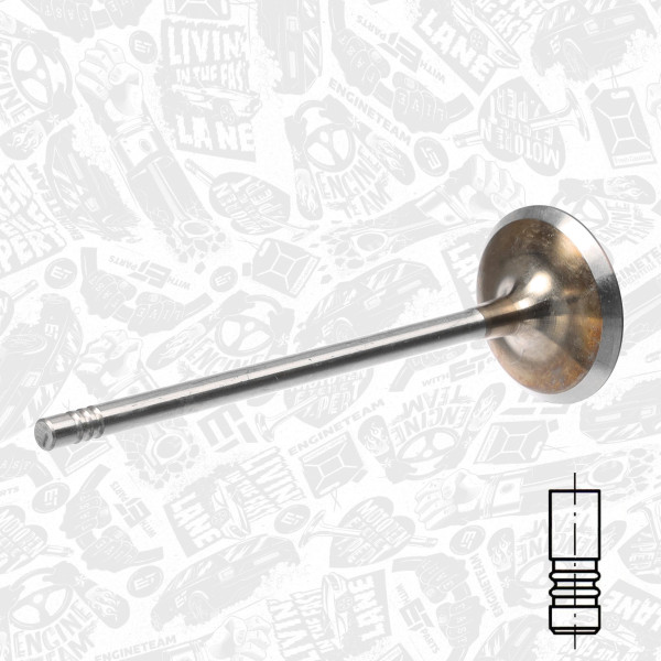 VI0179, Innløpsventil, Ventil sací IN (1) N20, ET ENGINETEAM, BMW 1 135i xDrive 2 220 i  3 335 i Grand Turismo 3 Touring 4 xDrive 5 6Grand Coupe Z4 X6 N20 B20 A 2010+, 11347583777, 11347583779, 111223