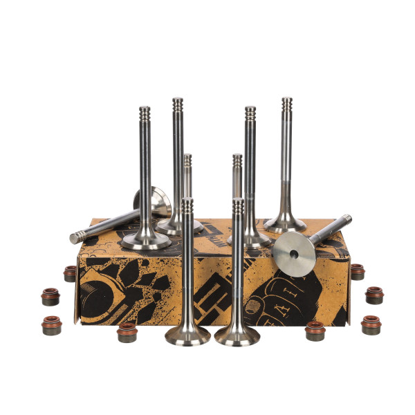 Ventilsett, innsugs-/utløpsventil - VS0003 ET ENGINETEAM - 046109611C, 046109611E, 028109611F