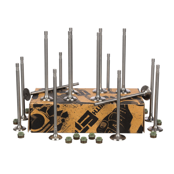 Ventilsett, innsugs-/utløpsventil - VS0006 ET ENGINETEAM - 7701473004, 13202-00QAH, 13201-00QAG