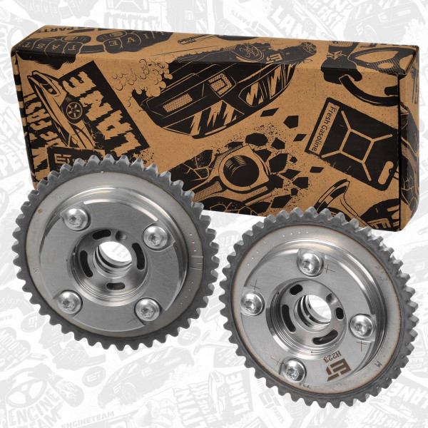 VT0037, Kamakselregulering, Vačka - nastavovače VVT EX/IN, ET ENGINETEAM, Mercedes-benz A-Class B-Class C-Class CLA E-Class GLA CLK M 260 2013+, A2700500447, A2700500847, A2700501147, A2700506100, 2700500447, 2700500847, 2700501147, 2700506100, A2600500600, A2700500947, A2700501247, A2700506200, 2600500600, 2700500947, 2700501247, 2700506200