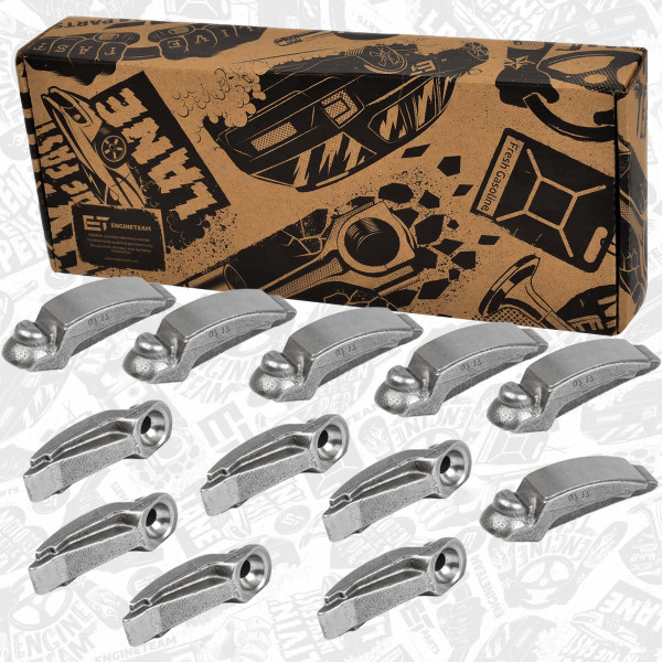 VV0053VR1, Ventilvipparm, motorstyring, Vahadlo ventilu 2,5TDI /12x, ET ENGINETEAM, Audi Skoda VW A4 A6 Superb Passat AFB BCZ AKN 2,5 TDI 1997+, 059109444, 059109444W, 422010810, 50006410, FOL159
