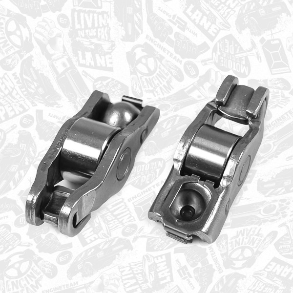 VV0067, Ventilvipparm, motorstyring, Vahadlo ventilu 1,4i 16V, ET ENGINETEAM, Citroen C3/C4, Peugeot 206/207/307 1,4i KFU (ET3J4) 2003+, 090368, 9648659080, 0903.68, 36421