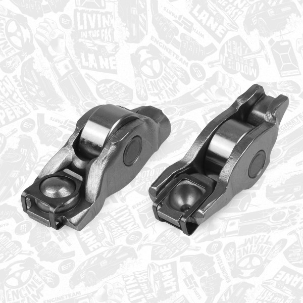 VV0090, Ventilvipparm, motorstyring, Vahadlo ventilu 1,2/1,4TSi, ET ENGINETEAM, Skoda VW Audi Seat 1,2/1,4TFSI/TSI 2011+, 04E109411H, 04E109411J, 50007668