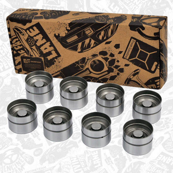ZH0042VR1, Ventilløftersett, Zdvihátko vent.1,9D/TD/TDi /8x, ET ENGINETEAM, Skoda VW Audi Seat Ford 1,4/1,6/2,0i 1,9D 1988+, 00467974030L, 034109309AC, 1649127, 074109309, 1669765, 034109309N, 1639187, 034109309AD, 034109309, 20013419000, 50006460, 653361, 85000500, FOL92