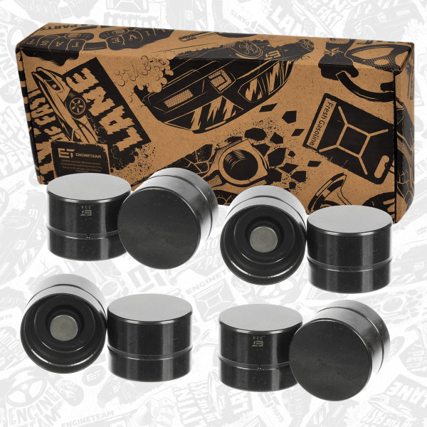 ZH0102VR1, Ventilløftersett, Zdvihátko sada 1.9TDi PD /8x DLC, ET ENGINETEAM, Skoda VW Audi Seat A2 A3 Alhambra Cordoba Ibiza Fabia Roomster Superb Caddy Passat 1,9 TDI PD 2000+, 038109309C, 1426035, XM21-6500-BA, 1100677, 038109309A, XM21650BA, 038109309B, 19800, 50006418, FOL114, FOL175