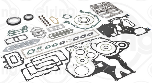 008.750, Pakningsett komplett, motor, Těsnění-full set/D 0836 LUH, ELRING, MAN Lion´s City NL280 D0836LUH01→02, 51.00900-6646, 01-27660-08, S38369-00