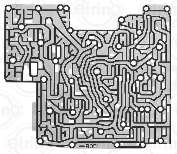 022.422, Pakning, automatgir, Těsnění olej.vany, ELRING, 1068227051