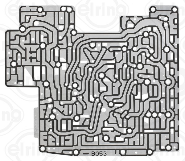 040.593, Pakning, automatgir, Těsnění olej.vany, ELRING, 1068227053