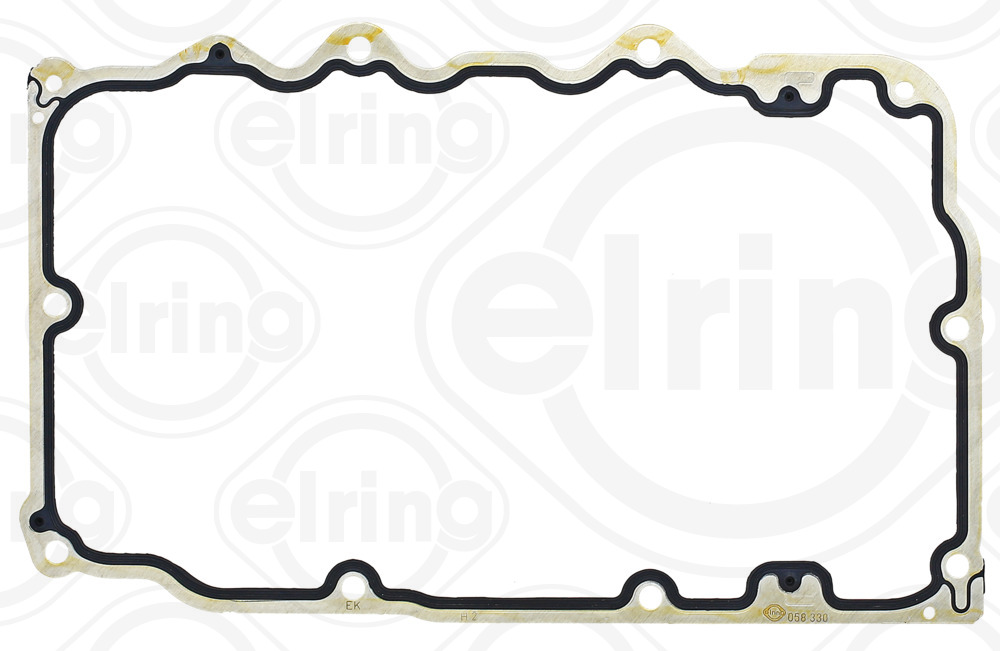 Tetning, bunnpanne - 058.330 ELRING - 1L2E-6710-AA, 4054811, 4639173