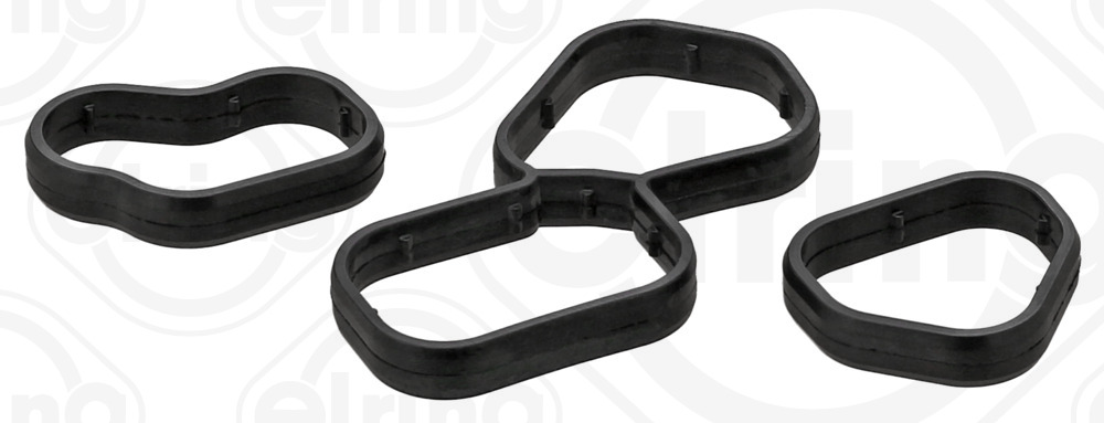 091.760, Tetningssett, oljekjøler, Těsnění chladiče oleje, ELRING, 11428479062, 11429888806, 11428593185, 77010600