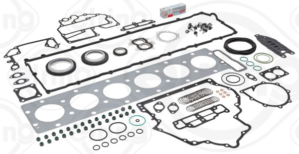 Pakningsett komplett, motor - 198.610 ELRING - 51.00900-6680, 01-37180-01, S37182-00
