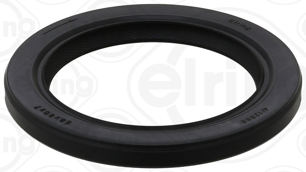 247.370, Akseltetningsring, veivaksel, Gufero 58x80x7, ELRING, 13510-43G00, 13510-43G01, 13510-7F400, 15029000, 19037023B, 521519, 81-53296-00, NJ831, OS0368, P76216-01, 15066900, 20034454B, 15104800