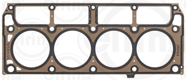 261.721, Tetning, topplokk, Těsnění hl.válců/Cyl.4, ELRING, 12589226, 12498544, 12565390, 12573949, 10241700, 26190PT, 54442, 61-10648-00