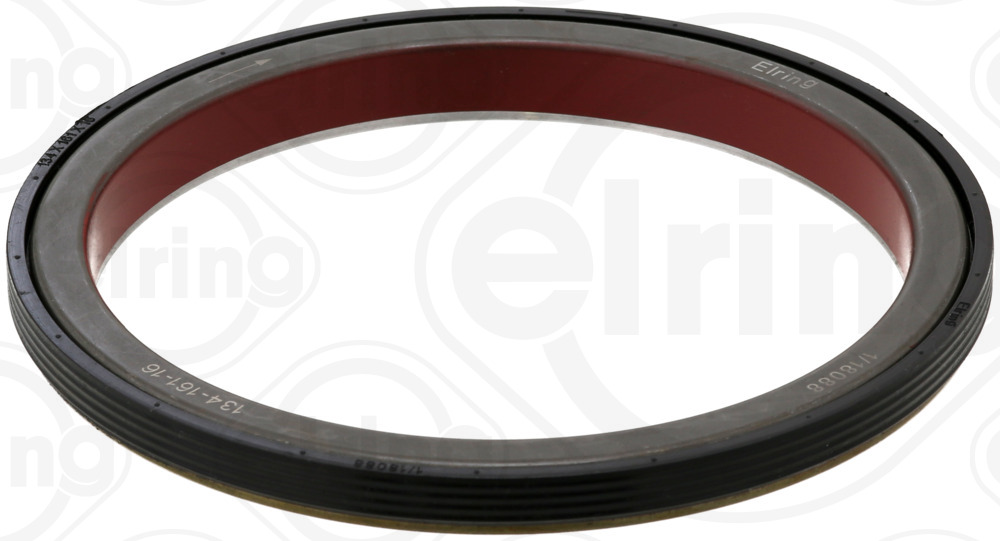 278.000, Akseltetningsring, veivaksel, Gufero 134x161x16/klika, ELRING, Bova Daf Ginaf Irizar i3/i4/i6/i8 Solaris Vacanza Tatra Phoenix Temsa Van Hool  VDL MX265/280/300/320/340/360/375/383 MX13/265/280/303/315/320/340/355/360/375/380/390 2011+, 1684105, 1876189, 15100600, 19037229B, 50-319608-00, 520352, 5.41572, 700000, 81-37174-00, NA5460, P77803-01, 522019