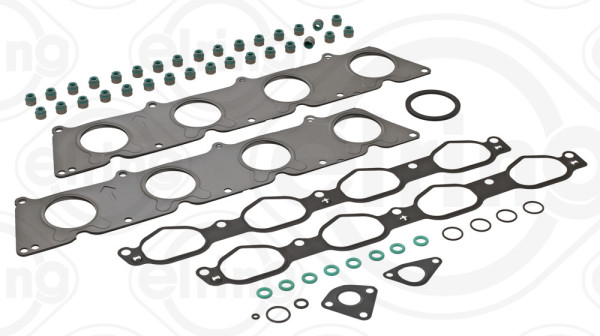 381.580, Tetningssett, topplokk, Těsnění hl.válců(sada)Cyl., ELRING, 02-10706-01, HS54622, HS26613PT