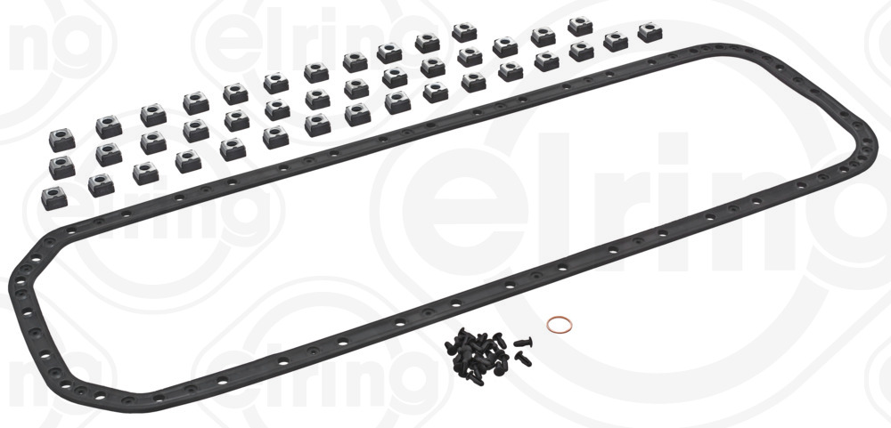 428.620, Tetningssett, bunnpanne, Těsnění olej.vany/Cyl.6/sada, ELRING, 479486, 59013100, 961562