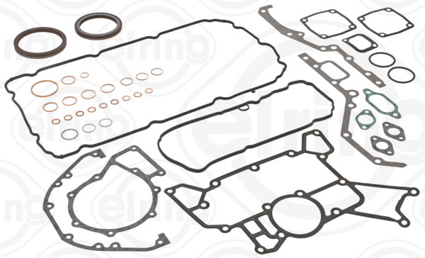 438.930, Tetningssett, veivhus, Těsnění klik.skř.(sada)Cyl.6, ELRING, 5410100505, A5410100505, 08-33142-01, 22-28700-01/0, B36247-00, EC521, B36248-00, B38459-00