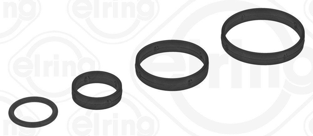 Tetningssett, oljekjøler - 483.690 ELRING - 55599263, 650214, 77019300