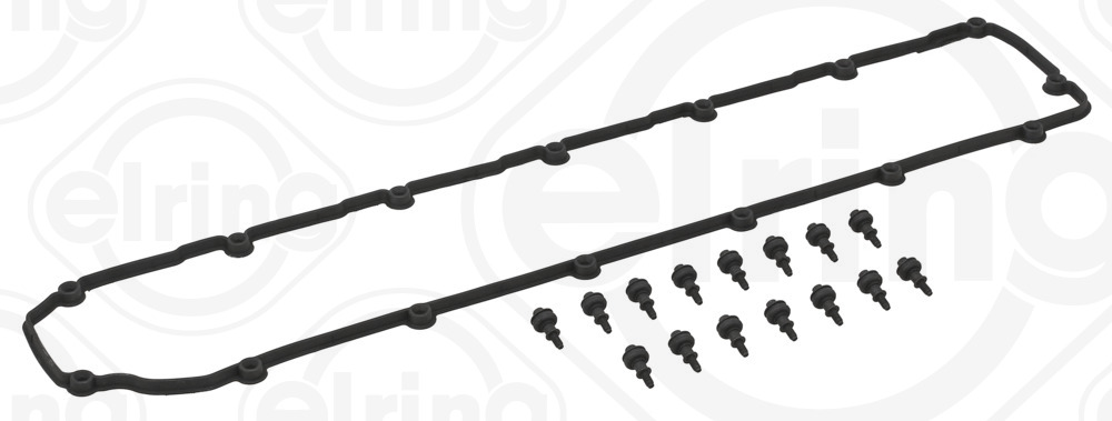 517.360, Tetningssett, topplokkdeksel, Těsnění víka vent.sada/Cyl.6, ELRING, 04901626, 920269