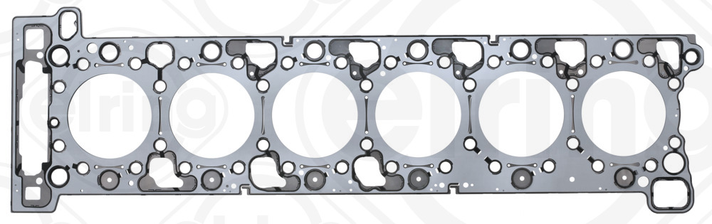 601.800, Tetning, topplokk, Těsnění hl.válců/Cyl.6/síla 1,30mm, ELRING, Detroit-Diesel Deutz-Fahr Agrotron Freightliner Mercedes-Benz Actros MP3/MP4 Antos Arocs Setra-Bus TopClass ComfortClass DD13 OM471* 6R10* 6R1300* 2011+, 4710160820, 4710161120, 4710161220, A4710160820, A4710161120, A4710161220, 4.20022, 61-37330-00, 631408, 871227, H40749-00, 877860