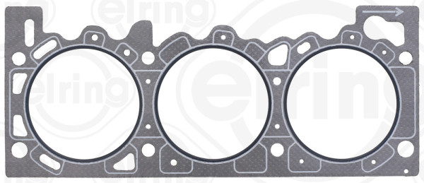 Tetning, topplokk - 646.560 ELRING - 90TM6083-A2B, F0TZ-6051-C, ZZLO-10-2HOA