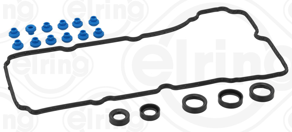 711.260, Tetningssett, topplokkdeksel, Těsnění víka vent.sada, ELRING, VS50722, VS50814R