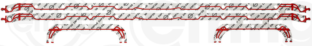 820.787, Tetning, bunnpanne, Těsnění olej.vany, ELRING, 04188810, 04189447, 31-023490-10, 70-22354-00, 820.785, 910194, JJ502