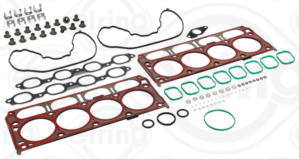 860.650, Tetningssett, topplokk, Těsnění hl.válců(sada)Cyl., ELRING
