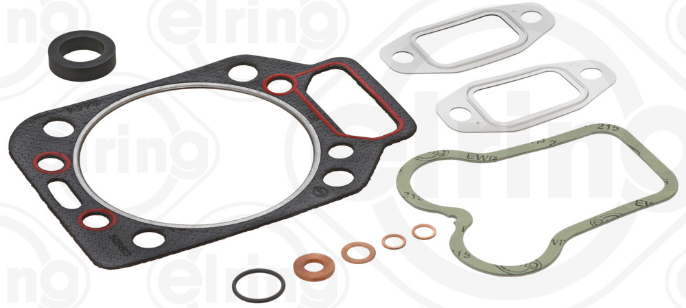 891.216, Tetningssett, topplokk, Těsnění hl.válců(sada)Cyl.1, ELRING, Fendt Farmer/Favorit D227* 1976+, 12160441, 03-23620-02, D34627-00