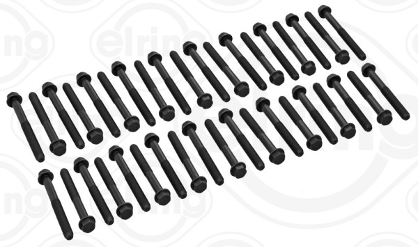 964.550, Topplokksboltsett, šroub hl.válců/set 38ks, ELRING, Volvo Truck & Bus & Marine & Industry FH16 Euro5/6 D16E* D16G* D16K* TAD1640* TAD1641* TAD162* TAD1643* TAD1650* TAD1651* TAD1660* TWD1672* TWD1673* TWD1683* 2009+, 1547040, 7421345129, 1547040(38x), 21345129, 21345129(38x), 2.10831, AKR-129