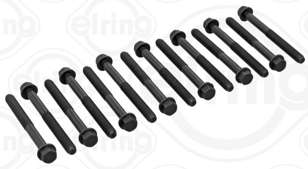 964.560, Boltsett, lagerbukk-veivaksel, šroub hl.válců/set 14ks, ELRING, Volvo Truck & Bus & Industry FH400 FH420 FH440 FH460 FH480 FH500 FH500 FH520 FH540 FH/FH-II/FH-III DXi11* DTI11* DH11* GH11* D11* D11A* D11B* D11C* D11K* D13A* D13C* 2005+, 1547040, 7421345129, 21345129