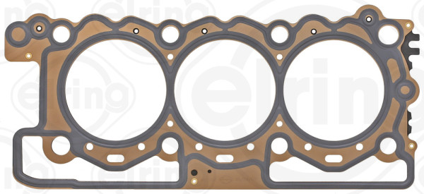 980.550, Tetning, topplokk, Těsnění hl.válců/Cyl.3/síla 1,17mm/2z., ELRING, Jaguar XF/XJ Land Rover Discovery 3,0D 306DT* 306DTX* AJV6D* Euro5 2009+, 0XW103383A, 9X2Q-6051-BB, C2P17981, LR013063, 9X2Z-6051-A, 10194700, 61-36610-00, 83403226, 871135, AH7330, CH7534, H40636-00, HG1627, 878690