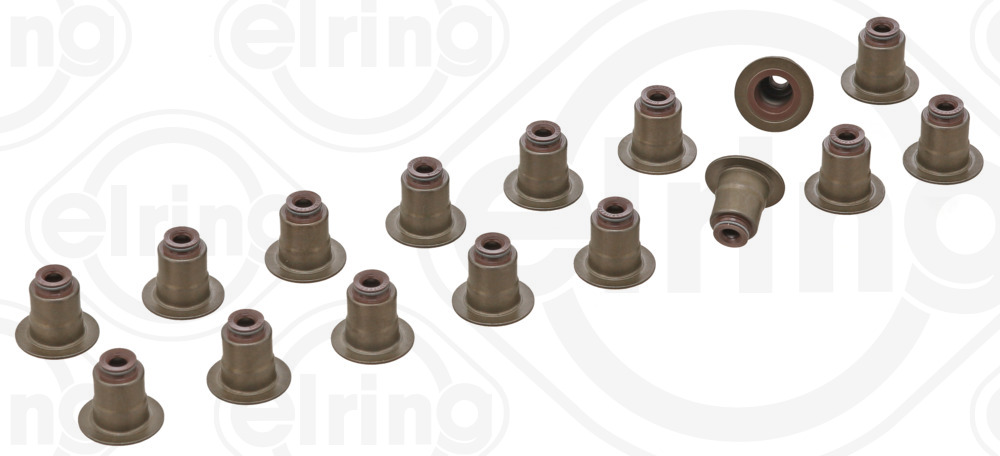 B30.100, Pakningssett, ventilstamme, Simering vent.sada/VAS (16ks), ELRING, 0XW109675B(16x), 2011589(16x), 2011589, GK2Q6571AA(16x), GK2Q6571AA, 12-12643-01, 57080900, N96026-00, VSK2291