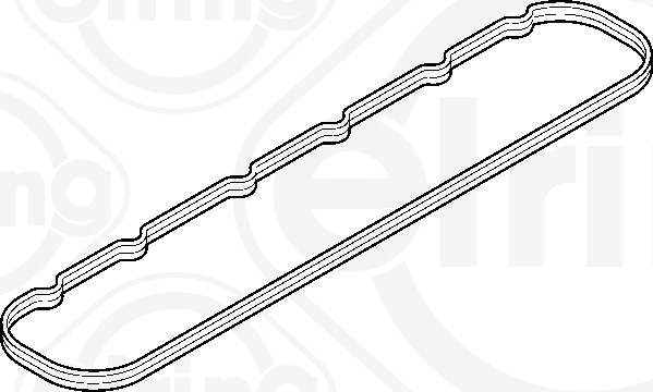 539.810, Tetning, topplokkdeksel, Těsnění víka vent.Cyl.6/L-1665mm, ELRING, 98427866, 15234, 71-33942-00, 920444, JM661, X53014-01, 71-33942-10, 964035, X59297-01, 71-82890-00