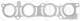 Tetning, eksosmanifold - 102.410 ELRING - 140365RA0A, 14036-5RA0A, 13351400