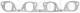 Tetning, eksosmanifold - 162.910 ELRING - 8-97105-866-1, 8-97146-499-0, 8-97146-499-1