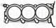 Tetning, topplokk - 204.870 ELRING - 22311-3CGB0, 10198100, 26664PT