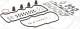 Tetningssett, topplokk - 372.540 ELRING - 11042-8H825, 02-53728-02, 418053P